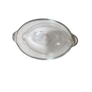 Vintage Pyrex by Corning Clear Glass Oval Baking Dish 1 Cup 250ml Made in USA